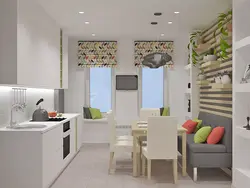 Дизайн кухни и обеденной зоны в доме
