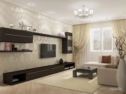 Интерьер для гостиной комнаты для среднего класса мебель для гостиной