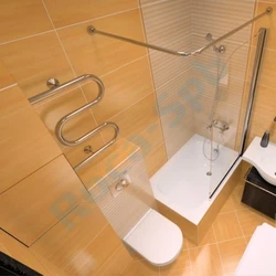 Дизайн ванной 120 см