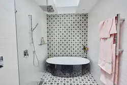 Акцент в интерьере ванной