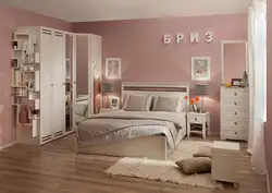 Спальни с угловым шкафом дизайн и кроватью
