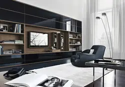 Мебель для большой гостиной в современном стиле фото