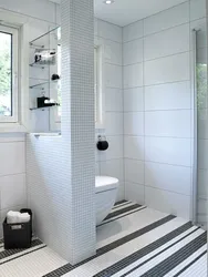 Дизайн ванной зонирование