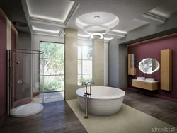 Круглые ванны фото дизайн