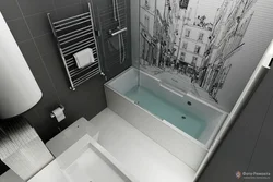 Дизайн ванны в однушке