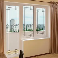 Дизайн балконной двери в квартире