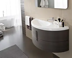 Дизайн ванны с тумбой