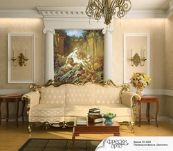 Картины для интерьера в классическом стиле гостиной