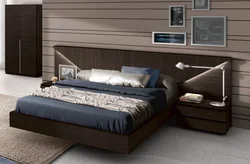 Дизайн Спальни Кровать Из Дерева