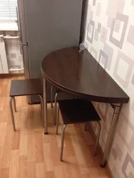 Фото откидного стола на кухню
