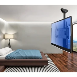 Как в спальне повесить телевизор фото