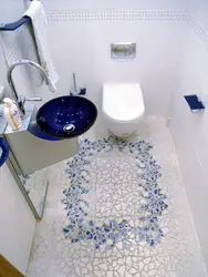 Плитка на пол для ванной и туалета фото