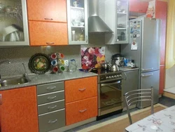 How to cover a kitchen with self-adhesive photo