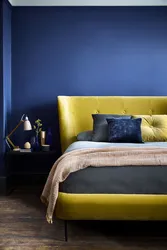 Спальня Желто Синяя Фото