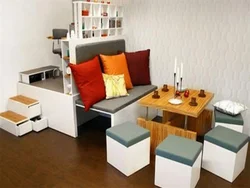 Дизайн малогабаритной квартиры мебель