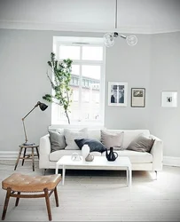 Белый цвет стен в квартире фото