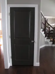 Фото дверей в квартире черных и белых