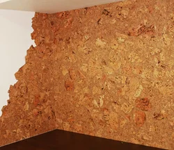 Cork kitchen wall photo