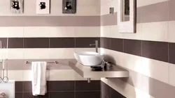 Дизайн укладки в ванной комнате