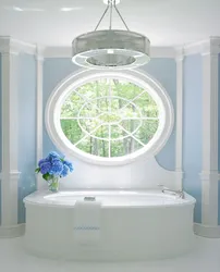 Ванная круглая дизайн фото