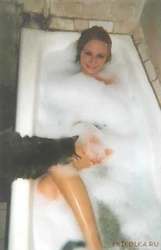 Фото в ванной молодая