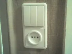 Выключатель Туалет Ванна Фото