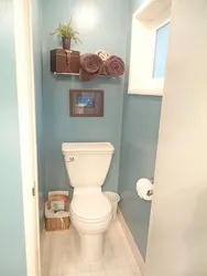Покраска туалета в квартире фото