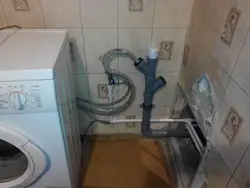 Как подключить стиральную машину к водопроводу в ванной фото