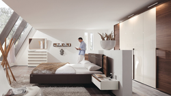 Комнаты с кроватью посередине дизайн спальни
