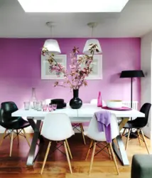 Покраска обоев на кухне фото цветов