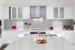 Кухни Белая С Другим Цветом Фото