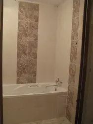 Полосы в ванной фото
