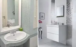Белая ванна с мозаикой фото