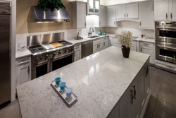 Kitchen color gray stone photo