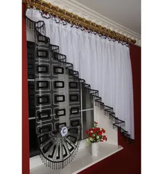 Дизайн кухни карниз шторы