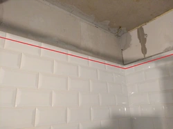 Кафельная плитка на потолок в ванной комнате фото