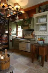 Интерьер старый дом кухня