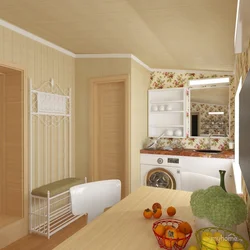 Интерьер кухни дома маленькая комната