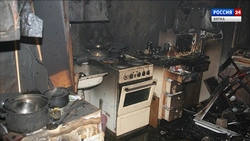 Кухня горит фото
