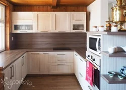 Kitchen countertop oak niagara photo