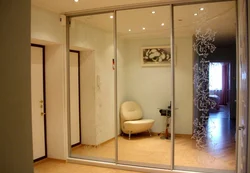 Зеркальные двери в прихожая фото дизайн