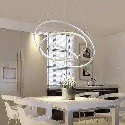 Светильники светодиодные в интерьере кухни