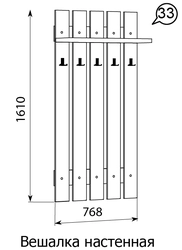 Вешалки В Прихожую Размеры Фото