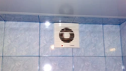 Вентилятор в ванной комнате фото