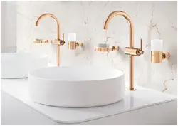Дизайн ванной комнаты смесители