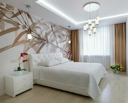 Дизайн Потолка В Белой Спальне Фото
