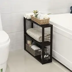 Этажерки для ванной дизайн