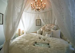 Фото спальни с балдахином