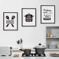 Постеры В Интерьере Кухни