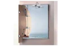 Зеркало В Ванную Комнату С Полкой Фото